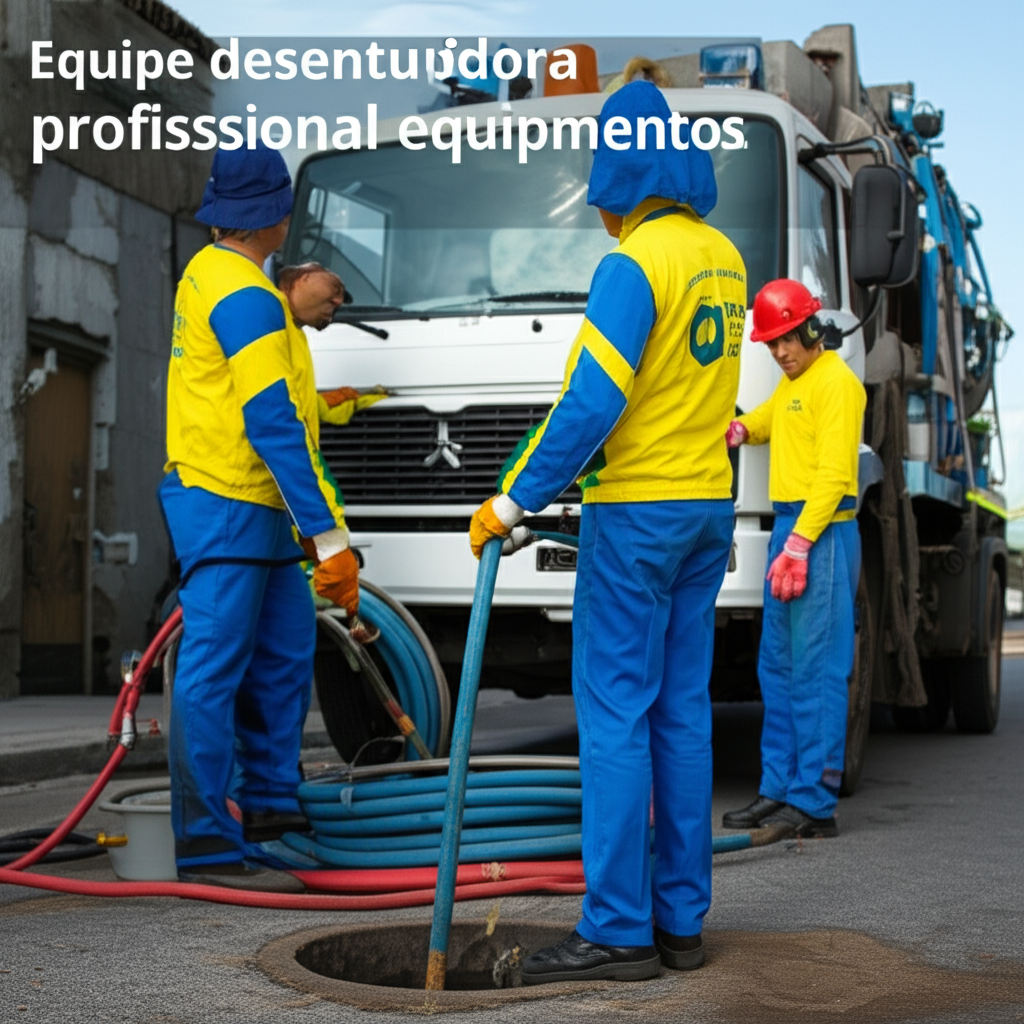 Equipe de desentupidora profissional com equipamentos.png