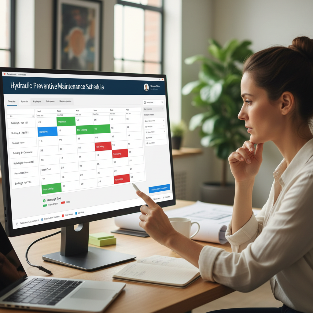 Um calendário detalhado com