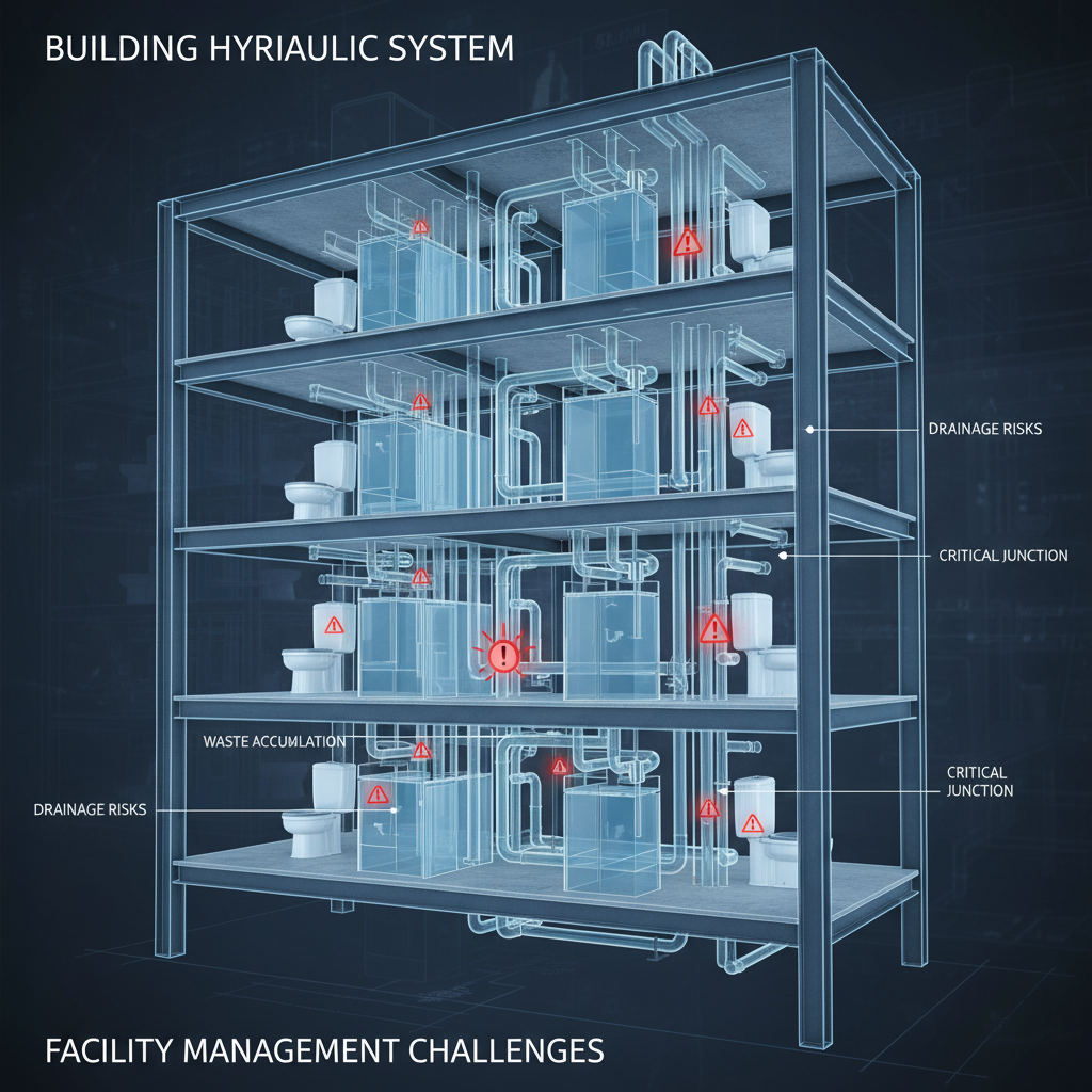 Diagrama ilustrativo que exibe fluxogramas de práticas de descarte correto de resíduos em pias e vasos sanitários, com setas verdes indicando a aceitação de itens corretos e setas vermelhas com