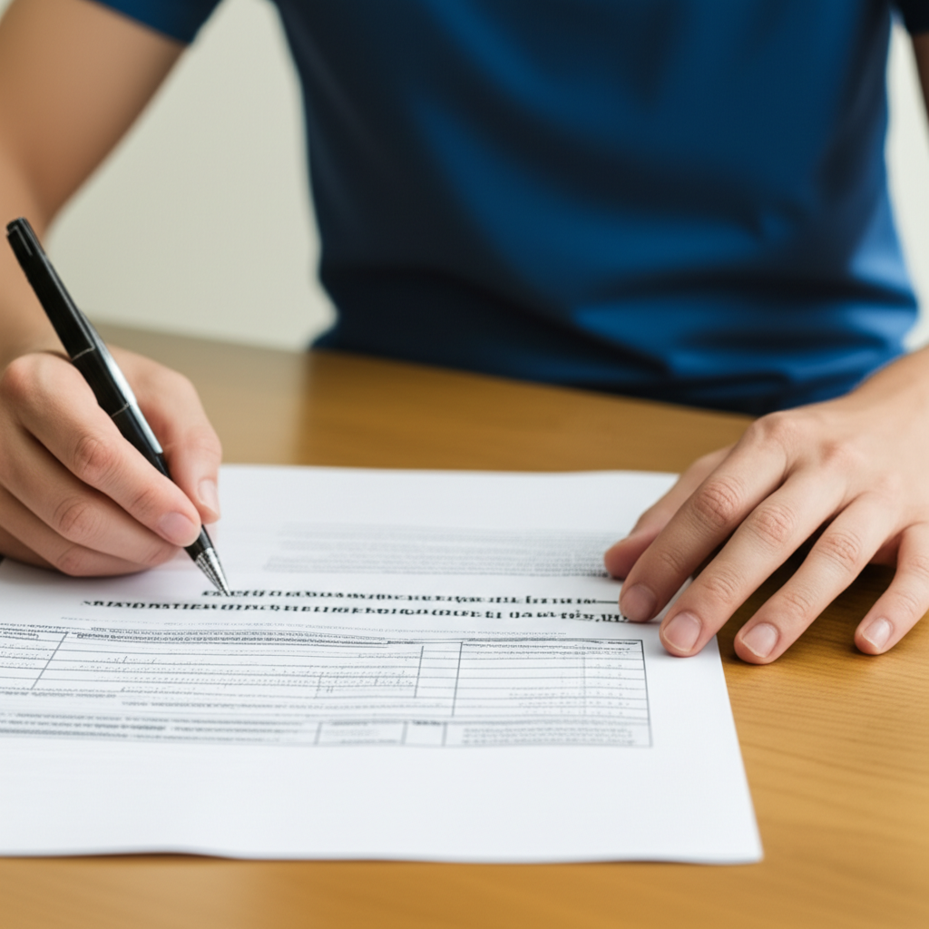 Orçamento de serviço de desentupimento sendo apresentado ao cliente.