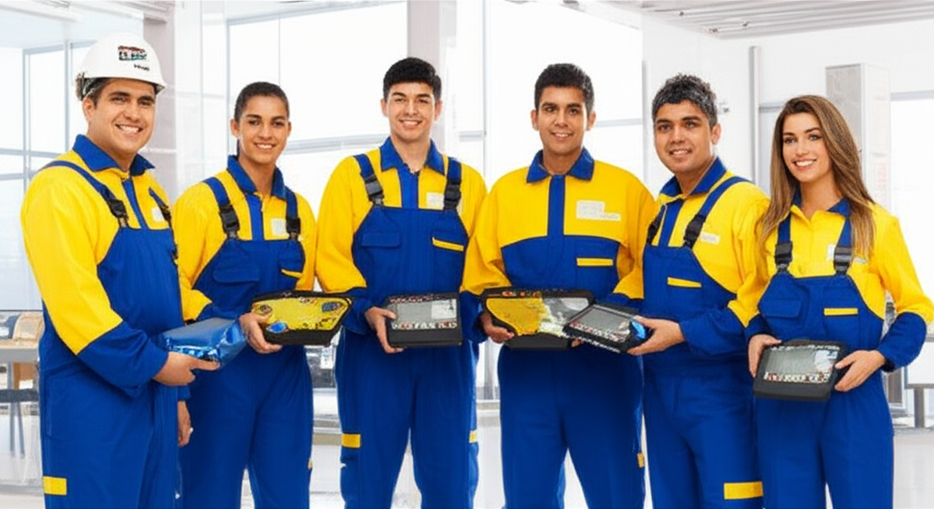 Profissional da Império Ambiental trabalhando