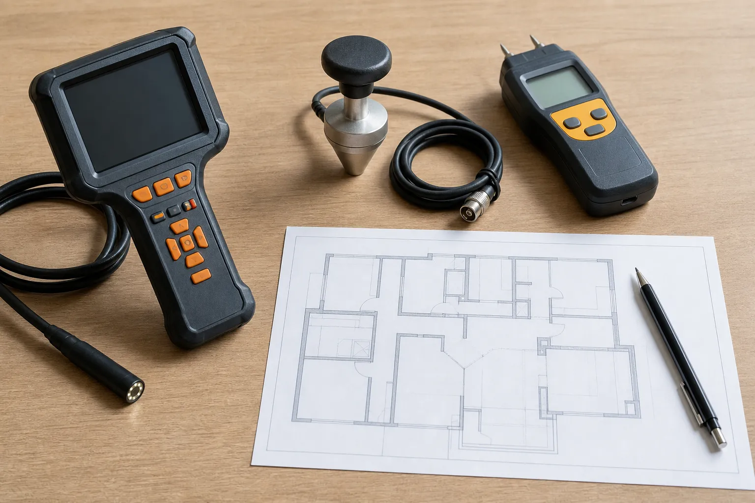 Equipamentos de diagnóstico organizados para escolher o melhor teste