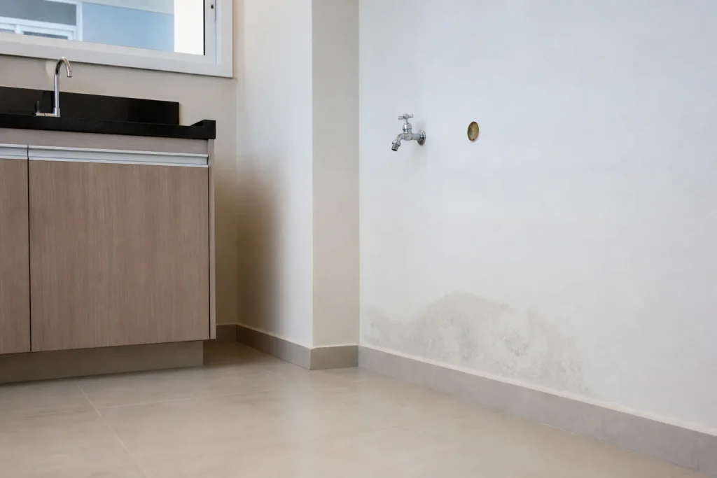 Sinal inicial relacionado a caca vazamento profissional o que avalia em imóvel residencial.
