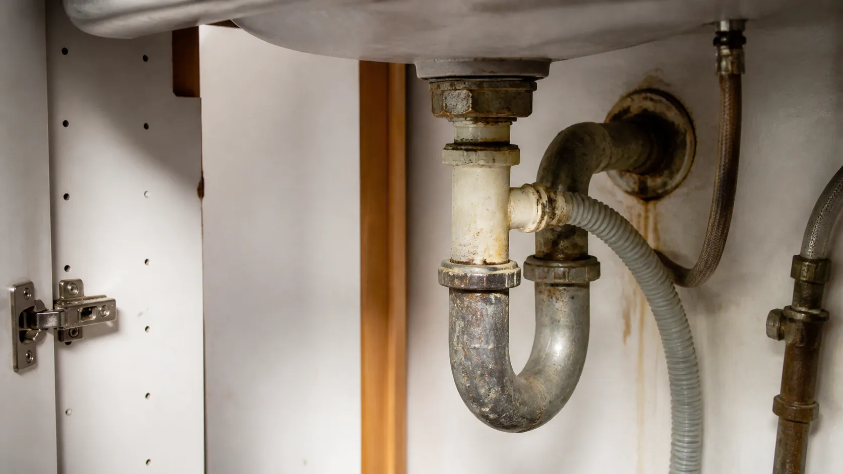 Registro de observações para casa antiga como prevenir vazamentos ocultos.