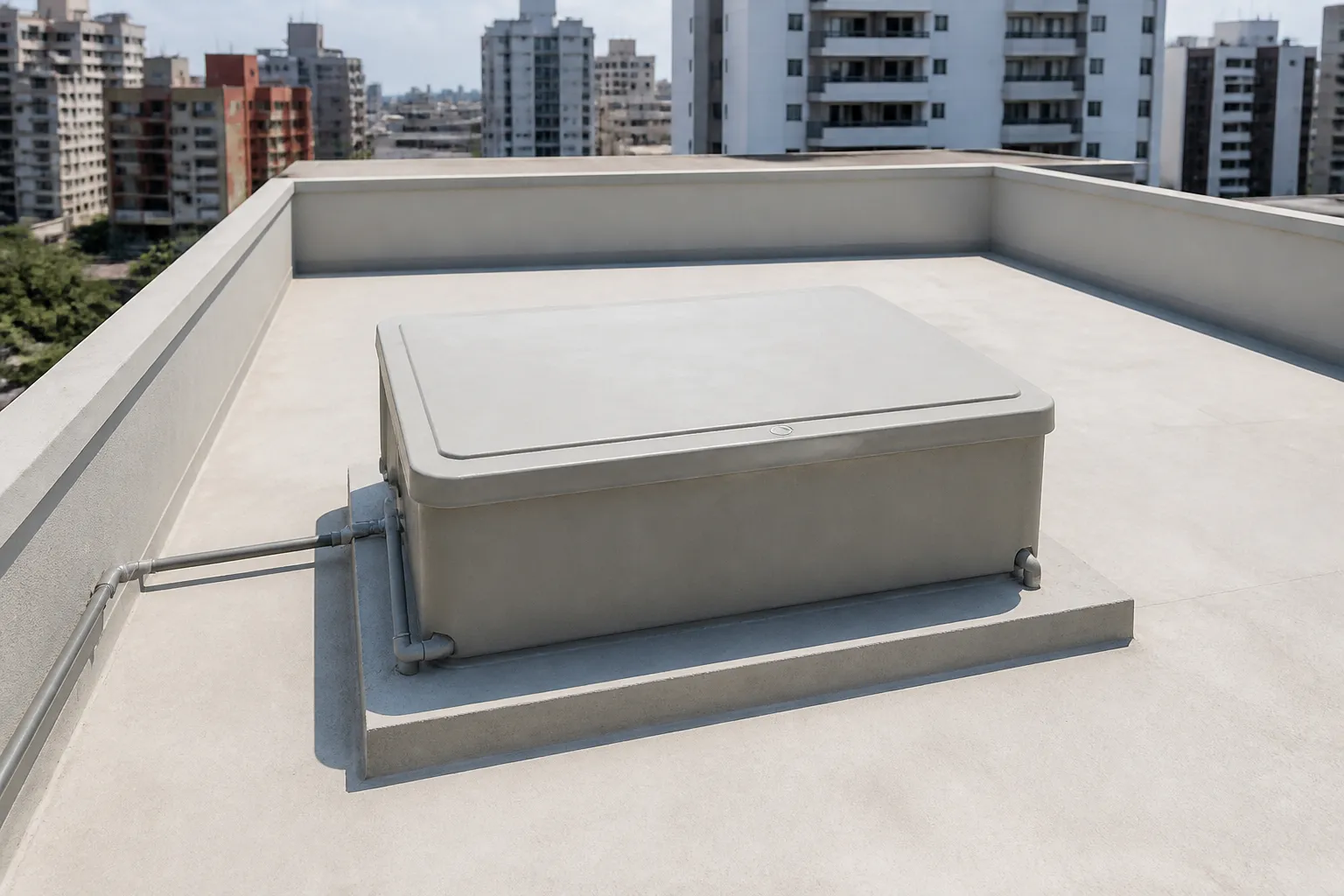 Sinal inicial relacionado a checklist tecnico da caixa dagua em imóvel residencial.
