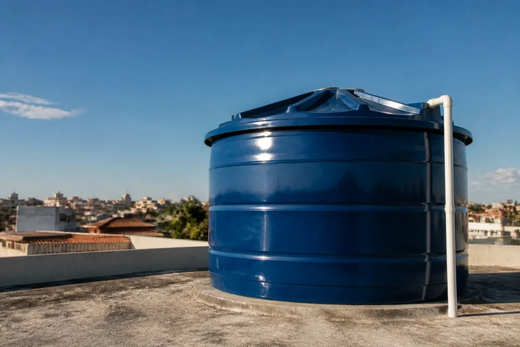 Sinal inicial relacionado a orcamento de limpeza de caixa dagua em imóvel residencial.
