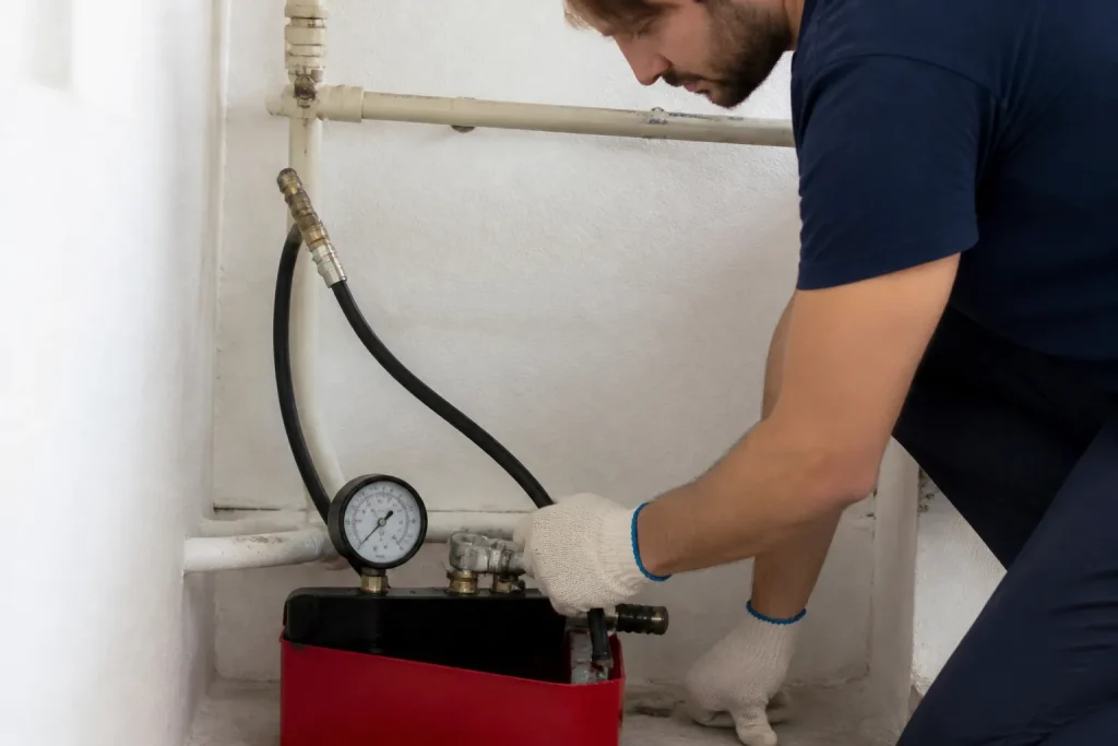 Sinal inicial relacionado a Como Fazer Teste Simples de Vazamento em imóvel residencial.