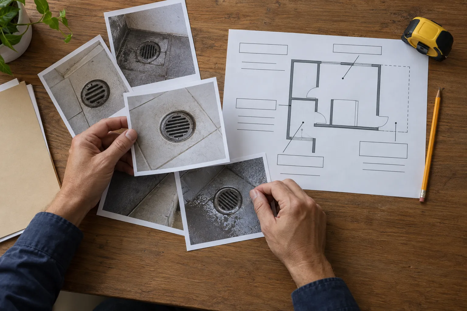 Registro de observações para auditoria técnica de entupimentos e diagnóstico seguro.