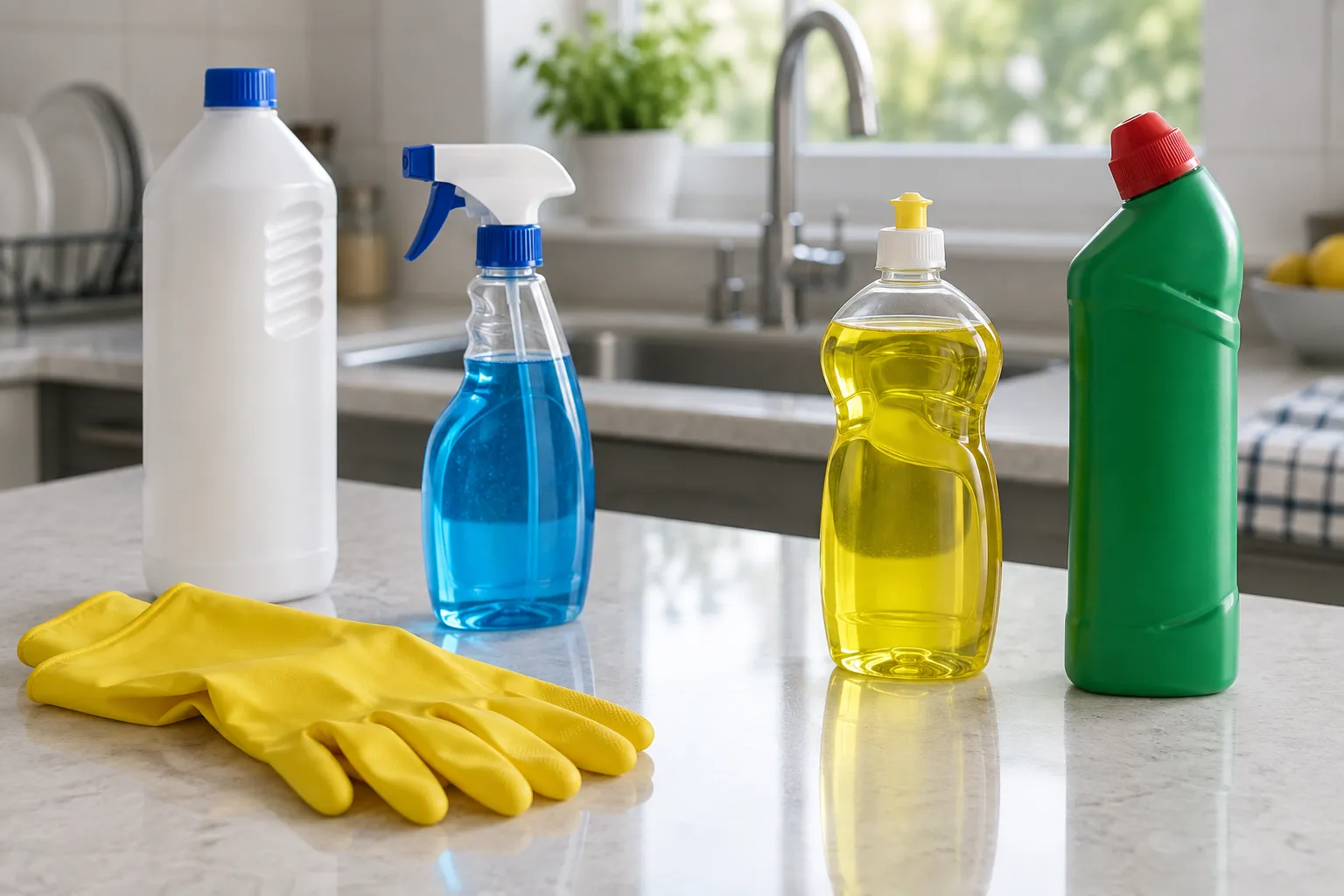 Registro de observações para riscos de usar produtos químicos antes de desentupir.