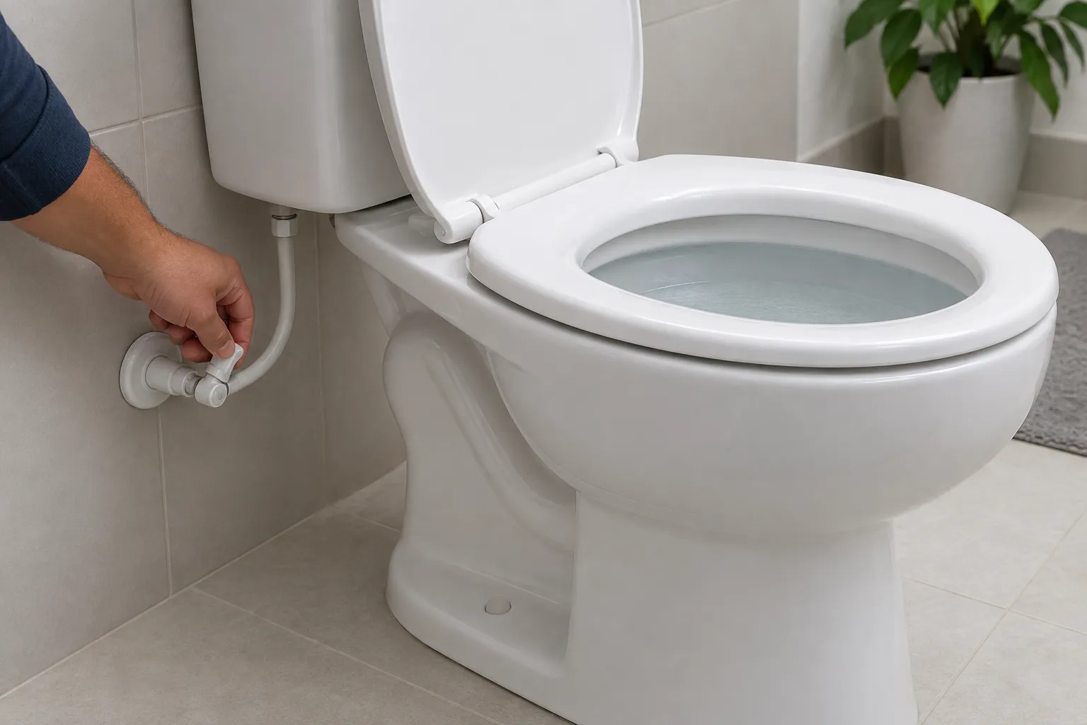 Sinal visível relacionado a Quando o vaso sanitário entupido exige ação rápida no imóvel.