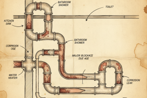 Casas Antigas: Soluções para Entupimentos Estruturais | Desentupidora São José do Rio Preto